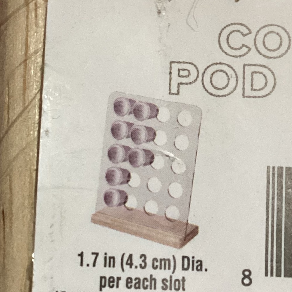 Coffee Pod Stand, Target Bullseye Playground
